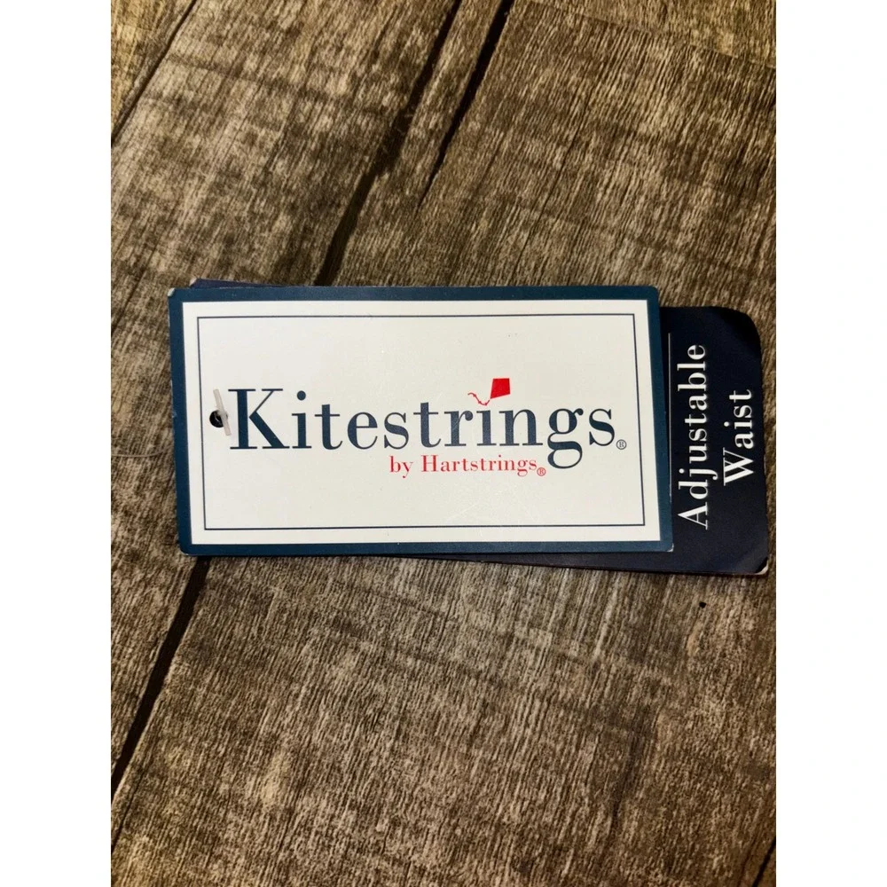 Kitestrings by Hartstrings Boys Black Twill Pants Adjustable Waist New NWT